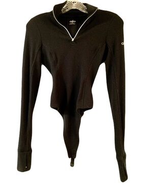Alo Yoga Rise-Up Long Sleeve Bodysuit